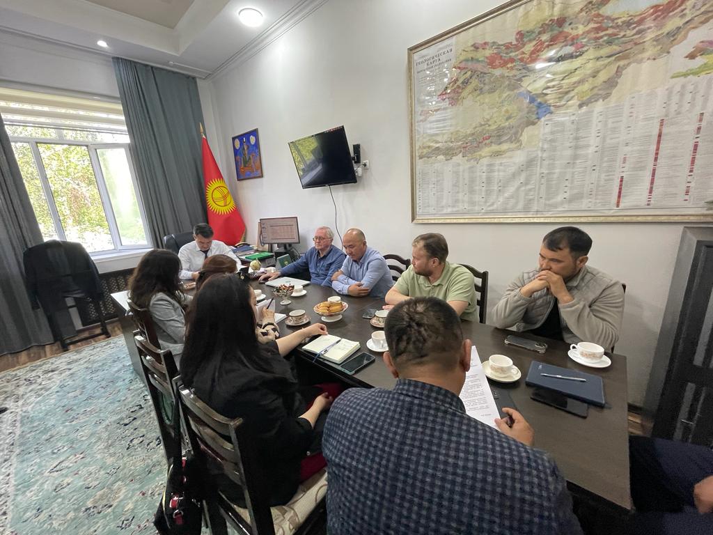 Cостоялась встреча с представителями Международного делового совета Кыргызской Республики, а также с независимыми экспертами